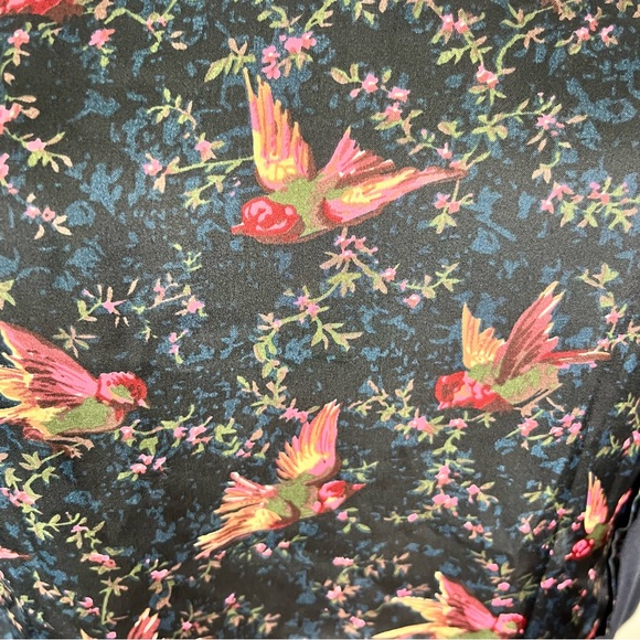 Tiny (Anthropologie) Reeves Bird Print Top Size Small - Picture 6 of 12